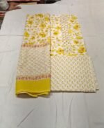 Cotton Printed Work Suit Set with Cotton Printed Dupatta and Cotton Printed Bottom Elegant Ethnic Wear - Image 3