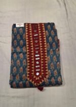 Mushroom Cotton Ajrak Printed Suit Set with Mushroom Cotton Printed Dupatta and Cotton Bottom Traditional Ethnic Wear - Image 4