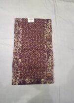 Mustard Cotton Printed Work Suit Set with Chiffon Dupatta and Cotton Bottom Elegant Ethnic Wear - Image 4