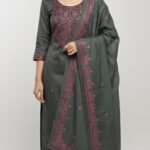 Grey Cotton Work Suit