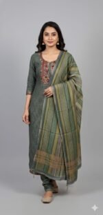 Linen Cotton Work Suit