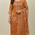 Rishu Silk Embroidered Suit