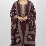 Pure Cotton Moti Work Suit