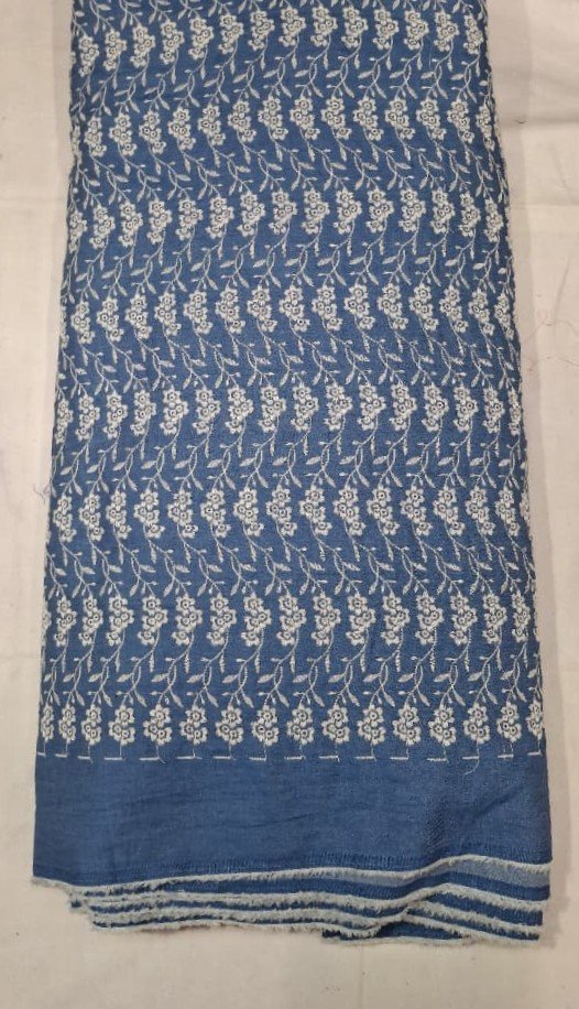 Blue Denim Cotton Work Fabric