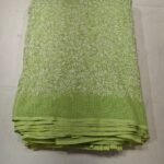 Green Cotton Kota Work Fabric