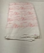 Cotton Kota Work Fabric with White Floral Embroidery Lightweight Ethnic Dress Material