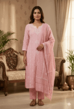 Mal Silk 3 Piece Unstitched Suit Set