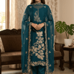 Maslin Silk 3 Piece Unstitched Suit Set