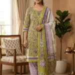 Premium Pure Cotton 3 Piece Unstitched Suit