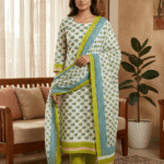 Premium Pure Cotton 3 Piece Unstitched Suit