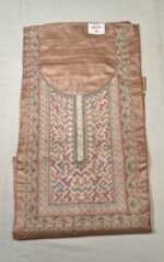 Tassar Silk 3 Piece Unstitched Suit Set - Image 3