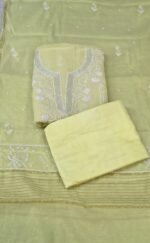 Mal Silk 3 Piece Unstitched Suit Set - Image 2