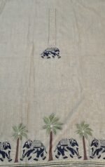 Jamdani Cotton 3 Piece Unstitched Suit Set - Image 5