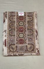 Chanderi Cotton 3 Piece Unstitched Suit Set - Image 3