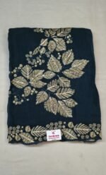 Maslin Silk 3 Piece Unstitched Suit Set - Image 3