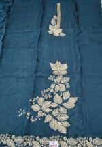 Maslin Silk 3 Piece Unstitched Suit Set - Image 4