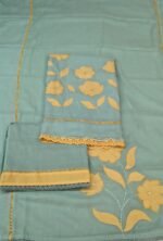 Maslin Silk 3 Piece Unstitched Suit Set - Image 2