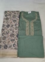 Premium Handloom Cotton 3 Piece Unstitched Suit - Image 5