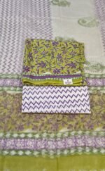 Premium Pure Cotton 3 Piece Unstitched Suit - Image 2