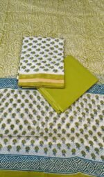 Premium Pure Cotton 3 Piece Unstitched Suit - Image 2