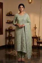 Pure Cotton Suit with Pure Cotton Dupatta and Cotton Bottom