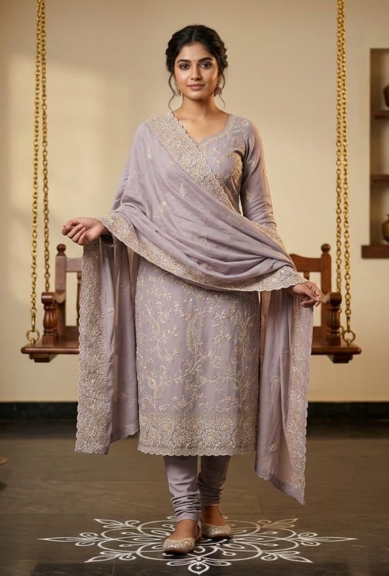 Untitled design (12) Pure Cotton Suit with Pure Cotton Dupatta and Cotton Bottom - Image 1