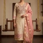 Jamdani Cotton Suit with Jamdani Cotton Dupatta and Tapeta Bottom