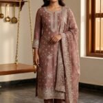 Chiffon Suit with Chiffon Dupatta and Bottom