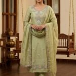 Jamdani Cotton Suit with Jamdani Cotton Dupatta and Tapeta Bottom