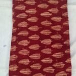 Maroon Dola Silk Fabric