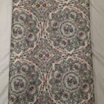 Grey Cotton Madhubani Printed Fabric Traditional Ethnic Designer Dress Material