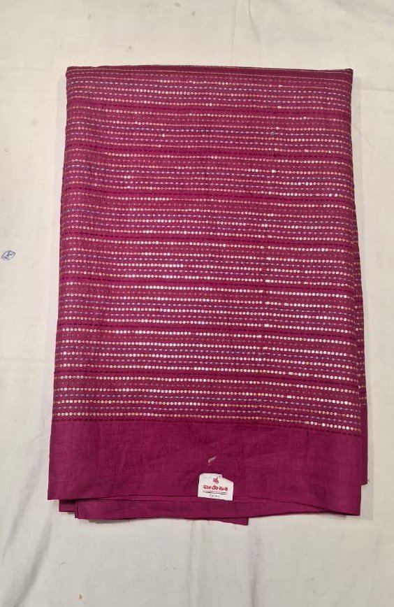 Tussar Silk Embroidery Fabric Premium Designer Ethnic Dress Material