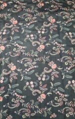 Tussar Silk Embroidery Fabric Premium Designer Ethnic Dress Material - Image 2