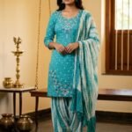 Kutch Bandhej Suit Set with Bandhej Dupatta and Bandhej Bottom Traditional Ethnic Unstitched Dress Material