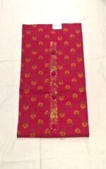 Pure All Cotton Suit Set with Printed Cotton Dupatta and Cotton Bottom Elegant Embroidered Unstitched Dress Material - Image 4