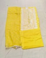 Pure All Cotton Suit Set with Printed Cotton Dupatta and Cotton Bottom Elegant Embroidered Unstitched Dress Material - Image 4