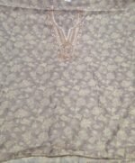 Pure All Cotton Suit Set with Printed Cotton Dupatta and Cotton Bottom Elegant Embroidered Unstitched Dress Material - Image 3