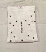 Kutch Bandhej Suit Set with Bandhej Dupatta and Bandhej Bottom Traditional Ethnic Unstitched Dress Material - Image 5