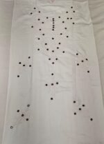 Kutch Bandhej Suit Set with Bandhej Dupatta and Bandhej Bottom Traditional Ethnic Unstitched Dress Material - Image 4