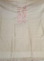 Jamdani Cotton Suit with Jamdani Cotton Dupatta and Tapeta Bottom - Image 3