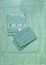 Jamdani Cotton Suit with Jamdani Cotton Dupatta and Tapeta Bottom - Image 2