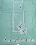 Jamdani Cotton Suit with Jamdani Cotton Dupatta and Tapeta Bottom - Image 4