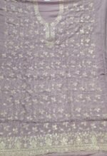 Chiffon Suit with Chiffon Dupatta and Bottom - Image 3