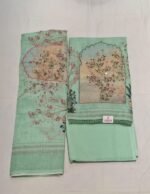 Linen Cotton Suit with Linen Cotton Dupatta and Tapeta Bottom - Image 3