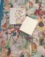 Linen Cotton Suit with Linen Cotton Dupatta and Tapeta Bottom - Image 2