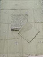 Pure Cotton Suit with Pure Cotton Dupatta and Cotton Bottom - Image 2
