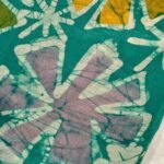 Mal Cotton Saree with Traditional Batik Print and Designer Pallu