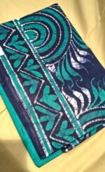 Mal Cotton Saree with Traditional Batik Print and Designer Pallu