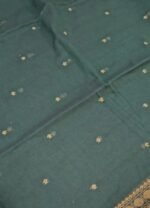 Chennai Cotton Saree with Golden Border and Tassel Pallu - Image 2