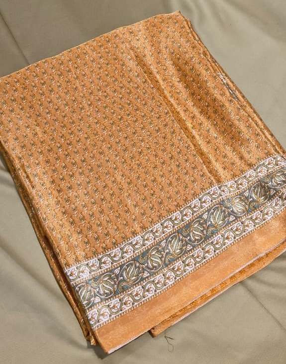 Semi Crepe Saree